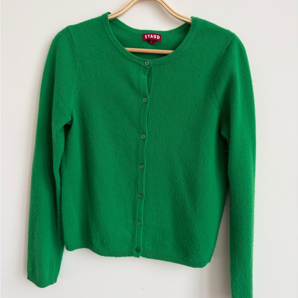 Staud Green Women's cardigan